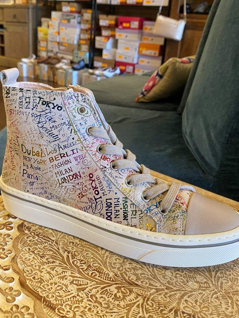 Gabor - 23.160.32 High Top Sneaker - Multiple Sizes (NEW W/ BOX)